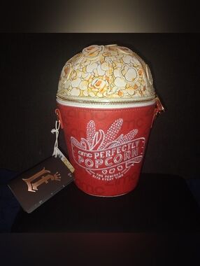 NWT Loungefly X AMC "Perfectly Popcorn" Crossbody Bag